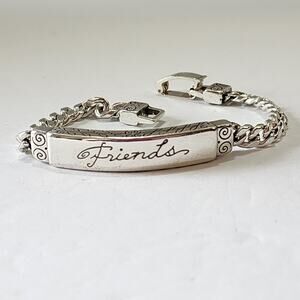 Brighton‎ Friends Scrolled ID bracelet